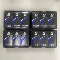 ブリヂストン TOUR B XS ホワイト ハーフダース4ケース（24球） - メルカリ