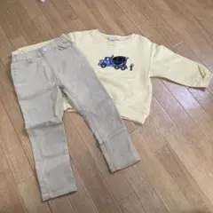 petit main トレーナー&パンツセット　サイズ100