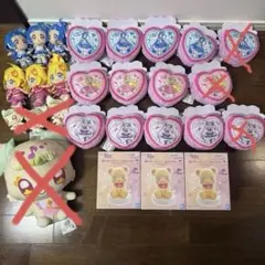 キミとアイドルプリキュア魔法つかいプリキュア　ぬいぐるみポーチルームライトセット