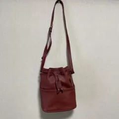 オールドコーチ　巾着型ショルダーバッグ