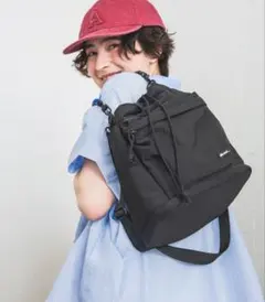 niko and... 2way ショルダーバッグ ブラックのサムネイル