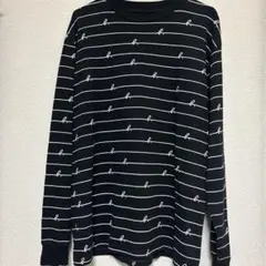 agnès b. ストライプ長袖Tシャツ サイズ2