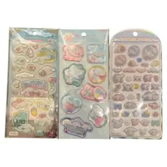 シナモロール　シール3点セット