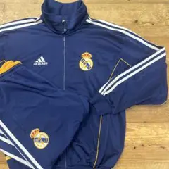90s adidas アディダス レアル・マドリード トレーニングジャージ 上下のサムネイル