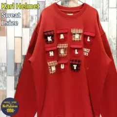 KARL HELMUT　カールヘルム　スウェット　マルチポケット　刺繍ロゴのサムネイル