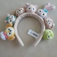 香港ディズニーキャラクター ぬいぐるみカチューシャ