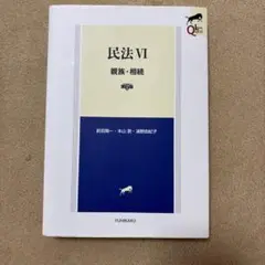 超美品！　民法 VI 親族・相続 有斐閣