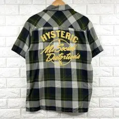 hysteric glamour ヒステリックグラマー　刺繍　半袖　開襟シャツのサムネイル