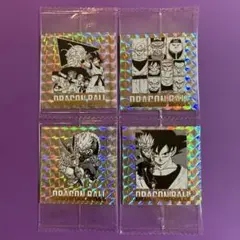 ドラゴンボール40周年記念シールウエハース2 4枚セット　⑤