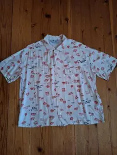 niko　and...イージーケアPOP開襟シャツアロハ　パンダ　M