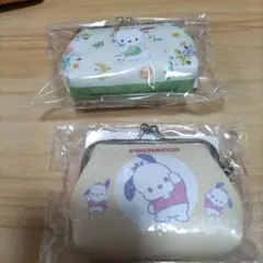 おまけ付き　ポチャッコがま口２種セット