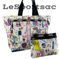 【美品】 LeSportsac レスポートサック ショルダーバッグ　ポーチ付き