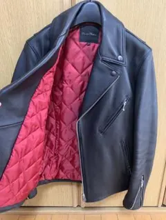 ライダース　ジャケット　レザー