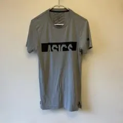 ASICS グレー Tシャツ Mサイズ