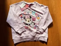 【新品タグ付き！】ディズニー　トレーナー　ミニー　長袖　キッズ　110