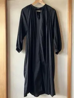 atelier roughatour クルーネックギャザーブラウス【新品未使用】 コットンツイル2WAYギャザーブラウス （シャツ・ブラウス