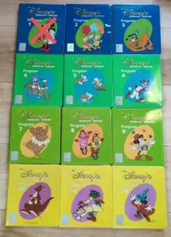 DWE ディズニー英語システム　プログラム DVD 2-12　※バラ売り