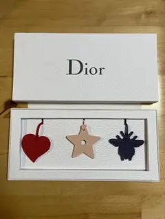 新品未使用☆Dior レザー チャームセット