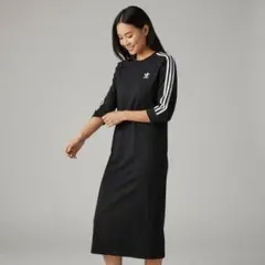 B937 adidas ライン　ワンピース　新品　UK12 S