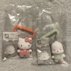 サンリオ カラフルカラビナマスコットチャーム ハローキティ ポチャッコ セット