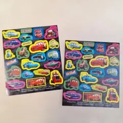 カーズ シール 2枚セット　ディズニー　キャラクターシール