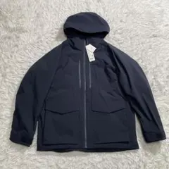 新品　未使用　ユニクロ　ハイブリッドダウンパーカ　ネイビー　XL