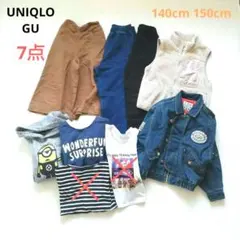 女の子　まとめ売り　140 150 UNIQLO　GU　ミニオン