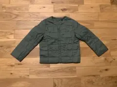 ユニクロ　中綿コート　チャコールグレー サイズ120