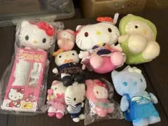 ハローキティ ぬいぐるみ、 ぬいぐるみチャームまとめ売り