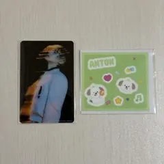 RIIZE アントン オンラインガチャ トレカ ステッカー