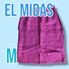 EL MIDAS エルミダ　デザインスカート　ピンク　マーメード　サイズ【M】のサムネイル