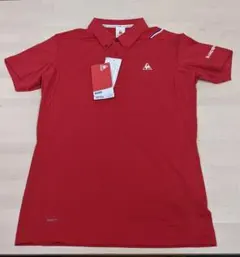 ルコック 赤ポロシャツ 新品未使用