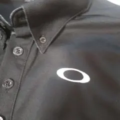 メ*ヤ様 Oakley 黒 ポロシャツ Mサイズ オークリー ゴルフ スカル