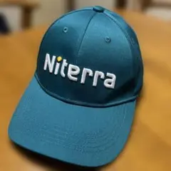 Niterra キャップ ティールブルー