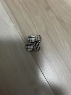 バーバリーブラックレーベル　カフスセット バーバリーチェックセット　希少