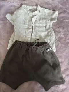 OUI BENEBENE 12M シャツとショーツセット
