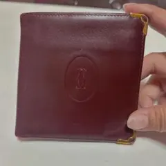 Cartier レザー 二つ折り財布のサムネイル