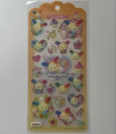サンリオ　うさはな　ドロップジュエリーシール