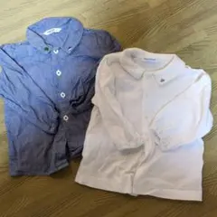 A*t様 ファミリア　長袖シャツ　70 80セット