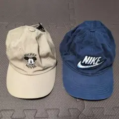Mickey Mouse NIKE キャップ 2点セット