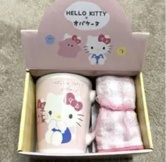 サンリオ ミニタオル付きマグカップ ハローキティ×オバケーヌのサムネイル