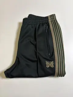needles トラックパンツ　green×gold