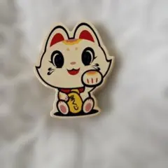 招き猫 ロッティーちゃんのマグネット 宝くじ