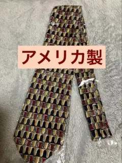 未使用　Paul Fredrick 幾何学模様 ネクタイ