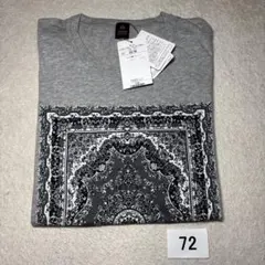 72 新品　タグ付　タケオキクチ　Tシャツ　グレー　02 M