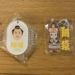 翔猿セット ロッカーキー風キーホルダー&めじるしアクセサリー