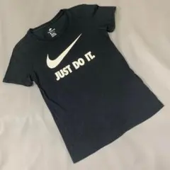 CB365【美品】NIKE TEE 黒　【Just Do It】