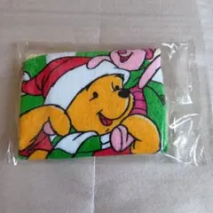 ディズニー くまのプーさん サンタ ミニタオル 未開封 非売品