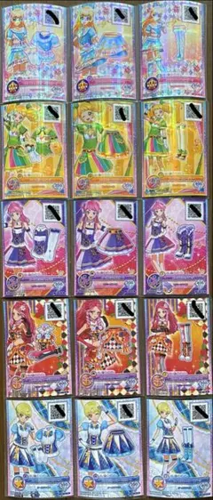 まとめ購入で値引き】アイカツオンパレード 早乙女あこ キャラ違い