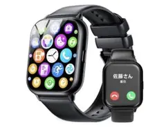 スマートウォッチBluetooth通話機能付き 1.83インチ大画面　2026